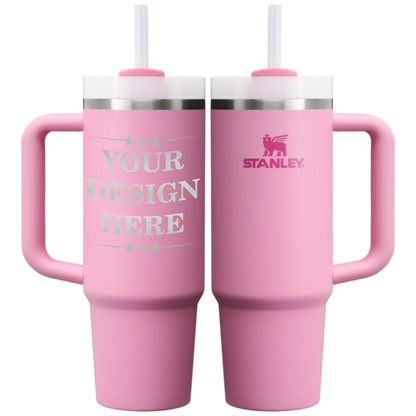 30 oz Stanley Quencher in Peony Pink