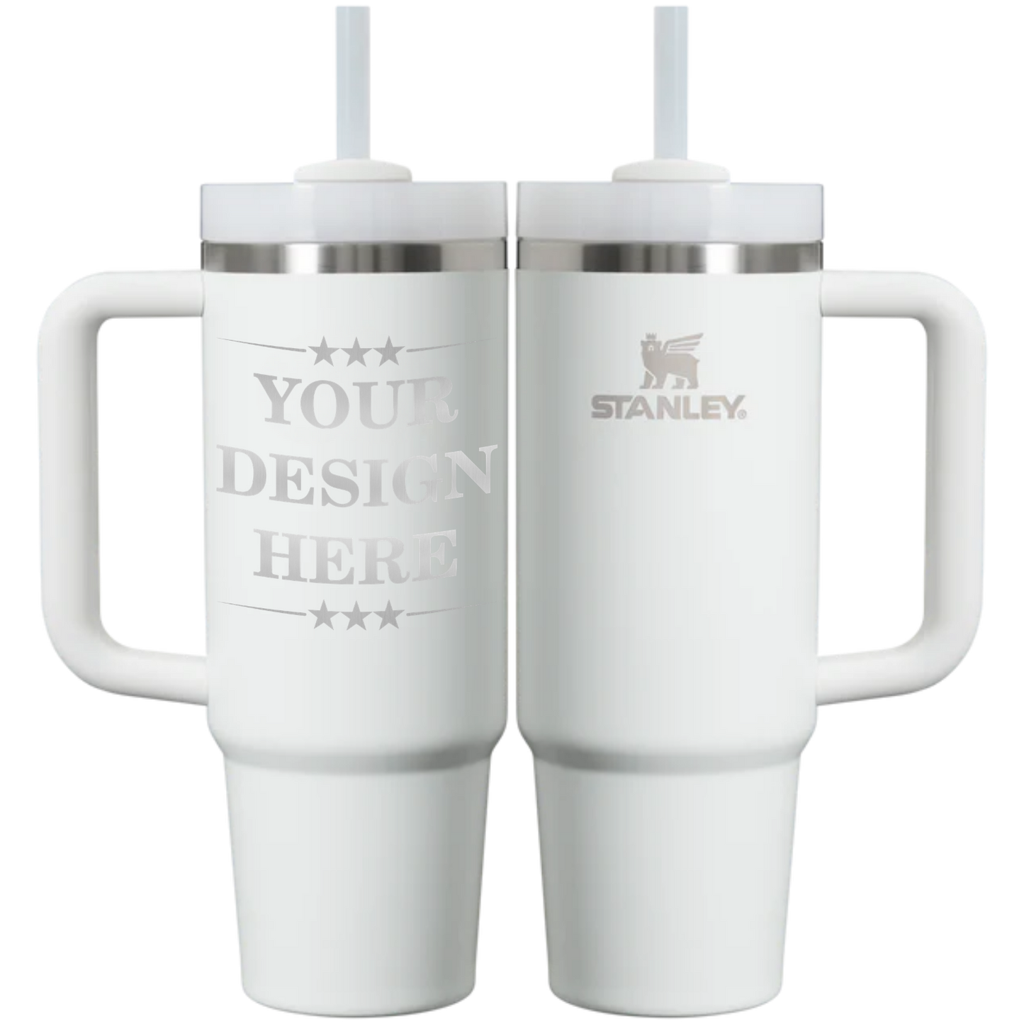 30 oz Stanley Quencher in White