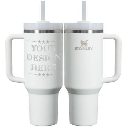 40 oz Stanley Quencher in White