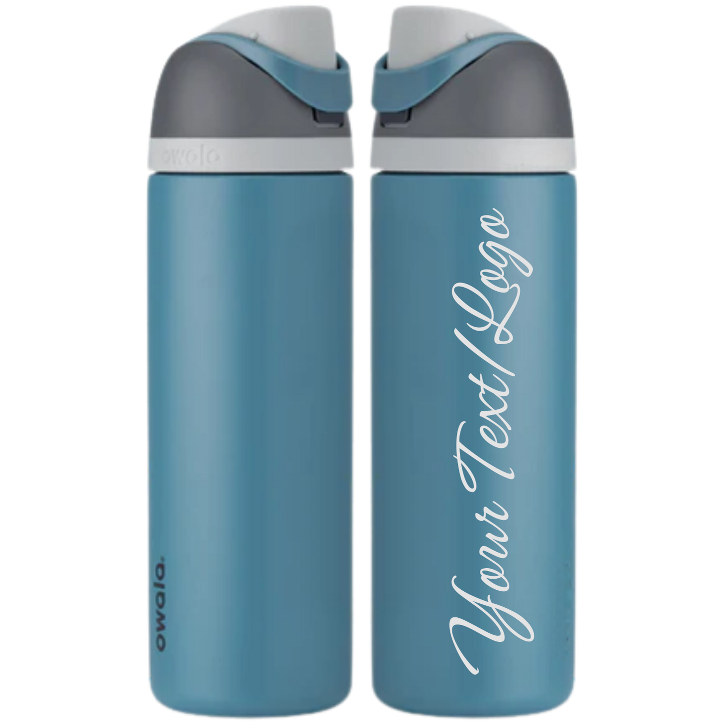 24 oz Owala FreeSip in Blue Oasis