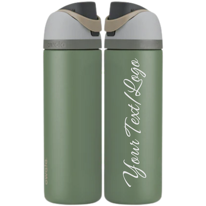 24 oz Owala FreeSip in Green House