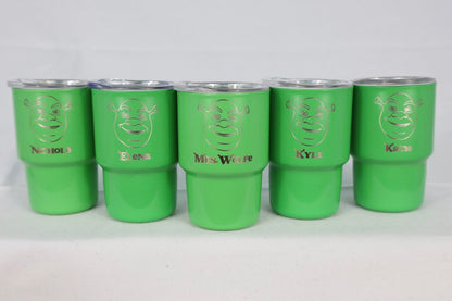 Custom Shot Glasses for Bachelorette Trip | Custom Mini Tumblers | Custom Mini Stanley | Gift for Bride Maids | Girls Trip | Gift for Bride