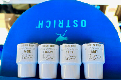 Personalized mini tumblers