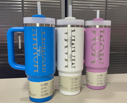 Personalized Mom tumbler