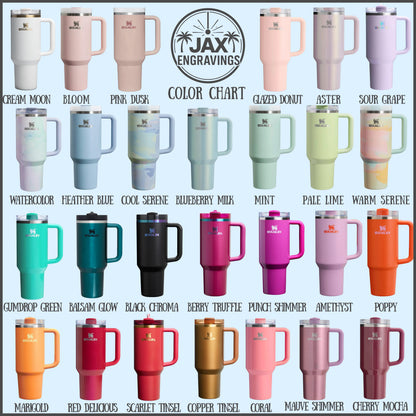 Stanley color chart, specialty colors