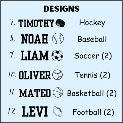 Soccer Owala with name