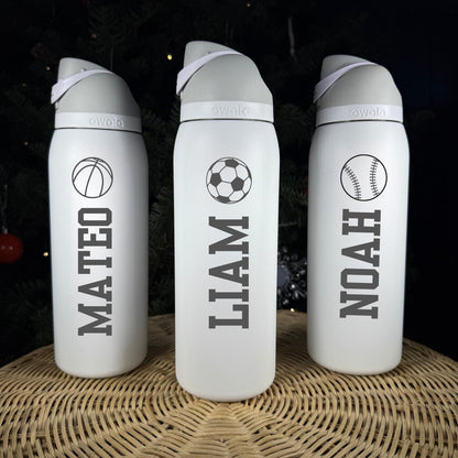 Personalized team Owala bottle