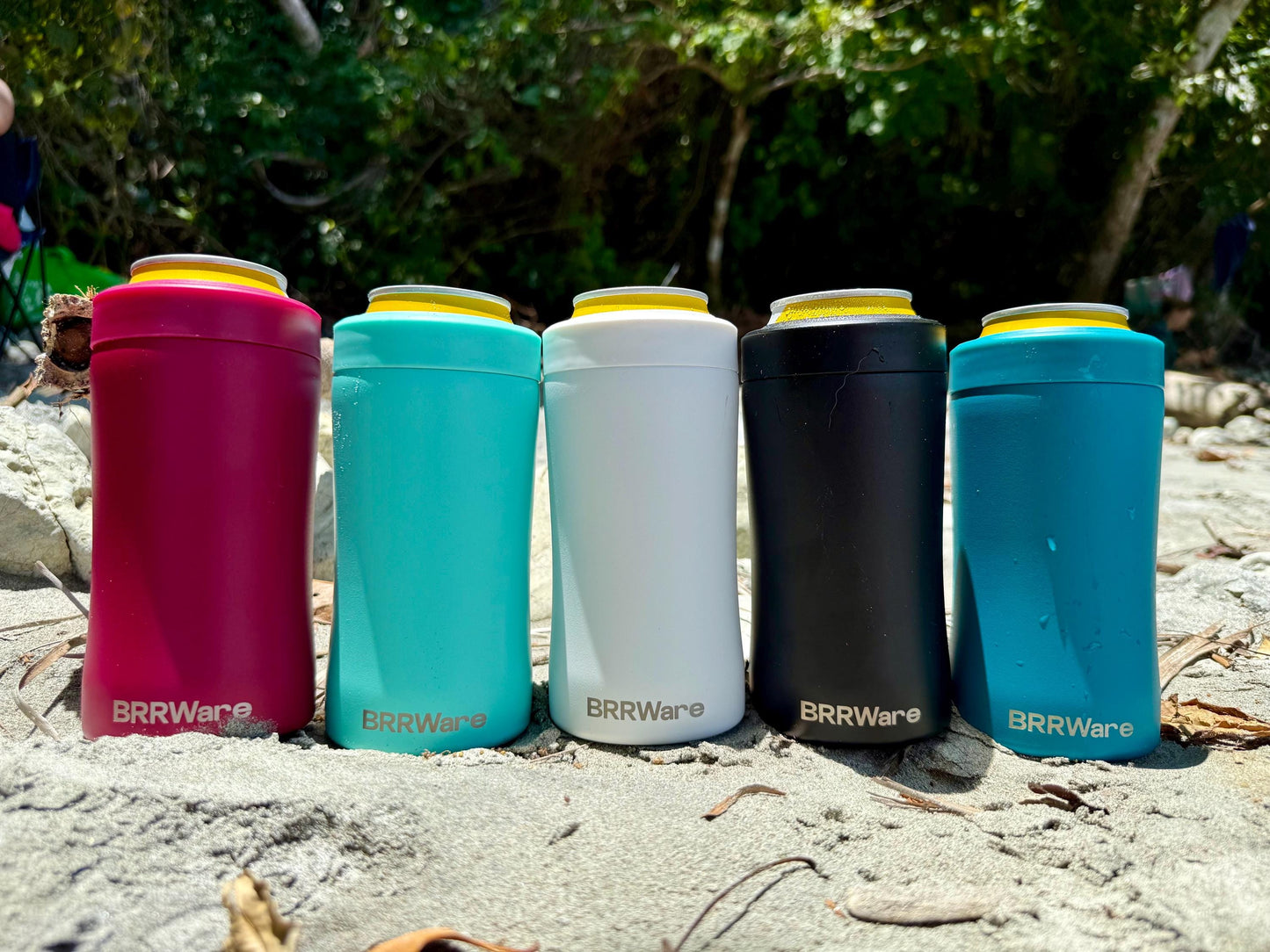 Engraved can cooler set