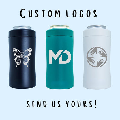 Can cooler with engraved name