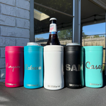 Can cooler with logo
