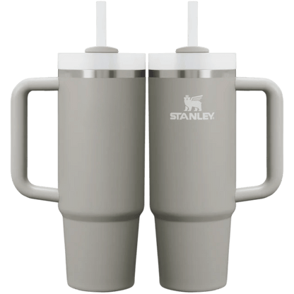 Stanley Quencher 30 oz in Ash — front and back